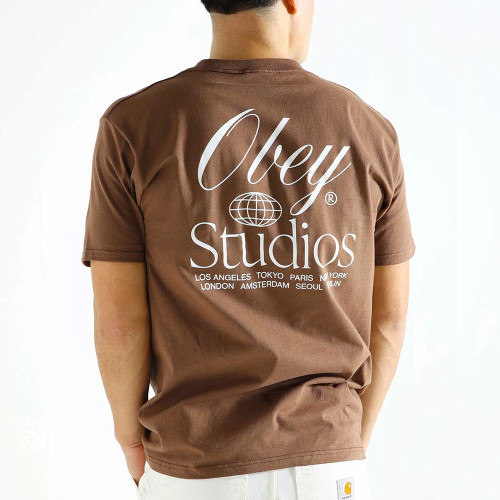 Obey Ανδρική κοντομάνικη μπλούζα Studios Worldwide Classic T-Shirt